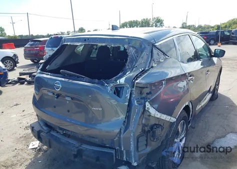 2022 Nissan Murano S Intelligent Awd from USA, damaged, VIN 5N1AZ2AS4NC122075